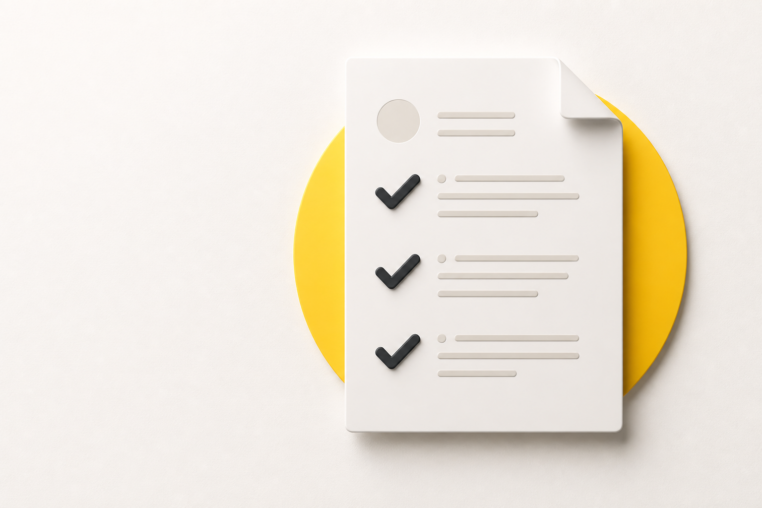 checklist diagram